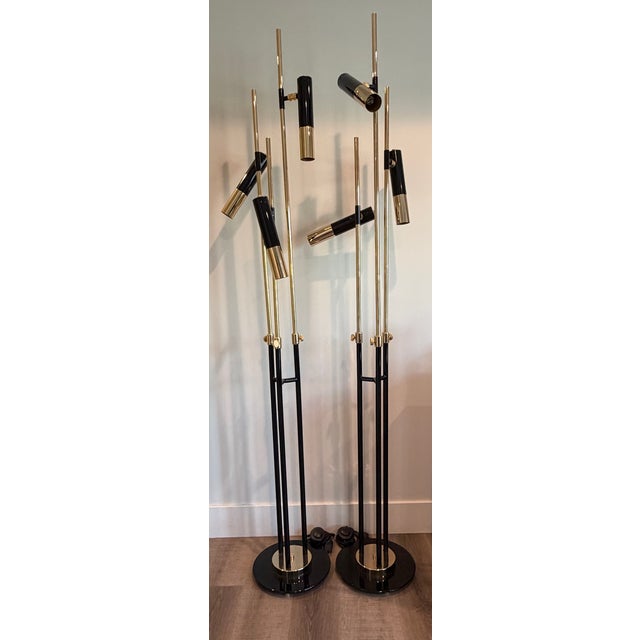 Ike Floor Lamps by DelightFULL- a Pair For Sale - Image 11 of 11