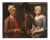 Italian Artist, Genre Scene with Peasants, 1670, Oil Painting on Canvas For Sale