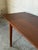 Teak Extendable Rectangular Dining Table With Two Leaves Danish Mid-Century Modern 1960s For Sale - Image 9 of 11