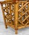 Vintage Coastal Rattan Chinoiserie Rattan Record Holder Magazine Rack For Sale - Image 9 of 10