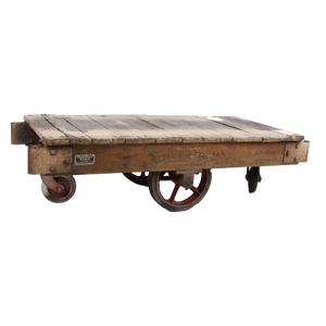 Vintage American Industrial Factory Cart