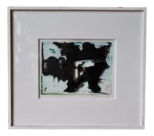Abstract Composition, Mixed Media Painting, 1990s