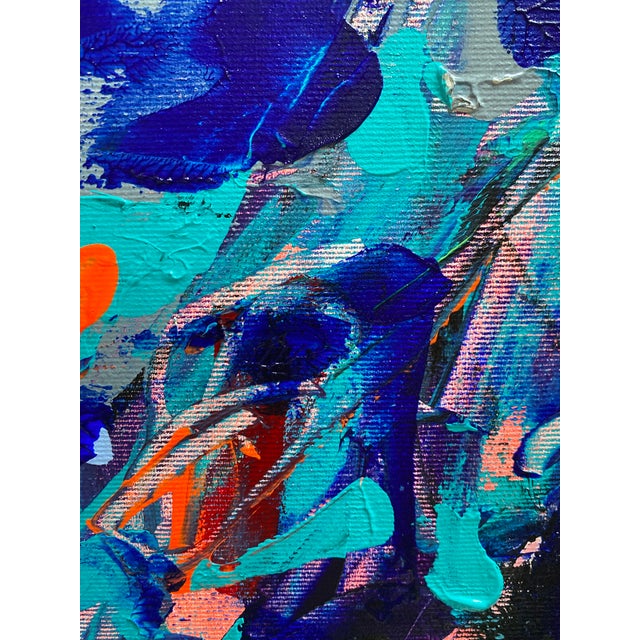 Liliya Nikolova, The Girl with the Black Cat II, Oil on Canvas For Sale - Image 4 of 5