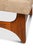 Restored Mid-Century Modern Ottoman / Footstool in Oak in the Manner of Adrian Pearsall, Usa, C. 1960s For Sale In Orlando - Image 6 of 15