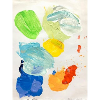 Palette Painting #8 Abstract Painting For Sale