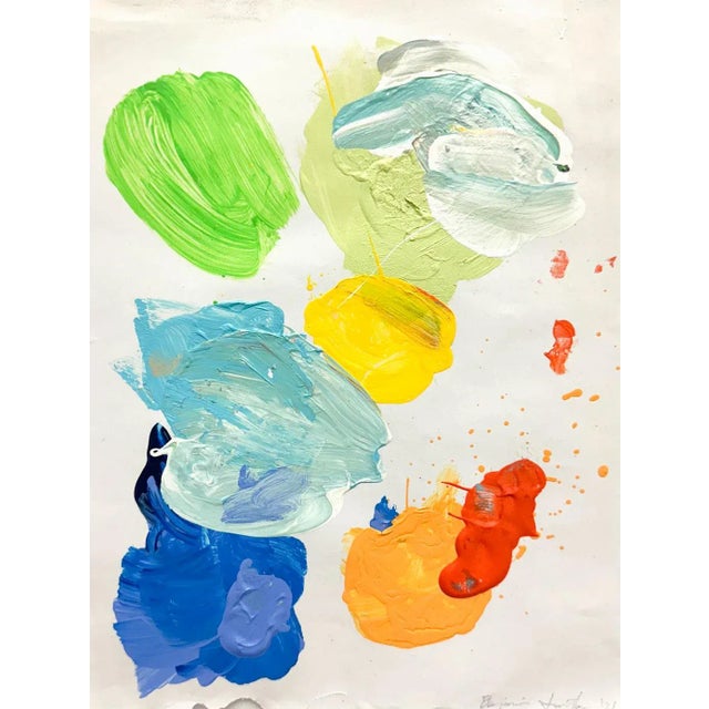 Palette Painting #8 Abstract Painting For Sale