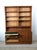 Danish Modern Two Piece Shelving Unit With Adjustable Shelves and Sliding Door Cabinets For Sale - Image 14 of 17