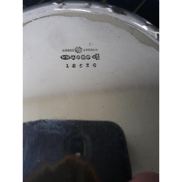 Antique Silver-Plated Food Warmer from W. H. & S. Cross Arrows William Hutton & Sons, 1900s, Set of 6 For Sale - Image 11 of 17
