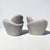 Modern Post Modern Swivel Chairs by Michael Wolk - a Pair For Sale - Image 3 of 7