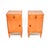 A smart and stylish pair of vintage Swedish satin birch bedside cabinets. They were recently imported from Sweden, they...