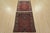 Yalameh Runner 2’9” X 9’9” Red Wool Vintage Tribal Hand-Knotted Rug For Sale - Image 12 of 13