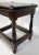 Brown Antique English Oak Pegged Joint Stool For Sale - Image 8 of 12