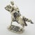 1970s Vintage Italian Sterling Silver 925 Racing Horse Figurine from Arezzo, 1970s For Sale - Image 5 of 11