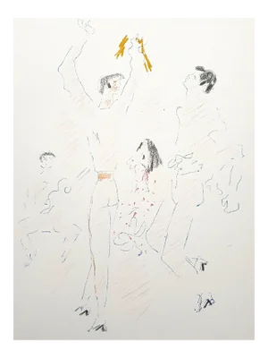 Jean Cocteau, Olé, Lithograph, 1934