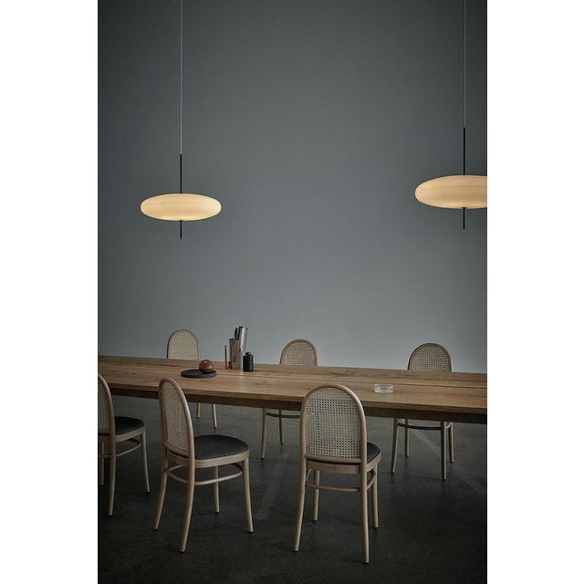 Model 2065 Lamp with Black White Diffuser by Gino Sarfatti for Astep For Sale - Image 17 of 18