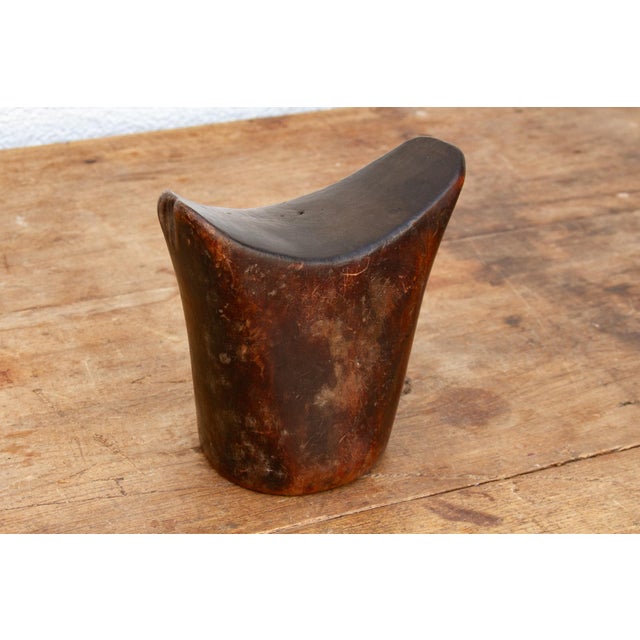 Simple Elegant African Tribal Headrest For Sale In Los Angeles - Image 6 of 7