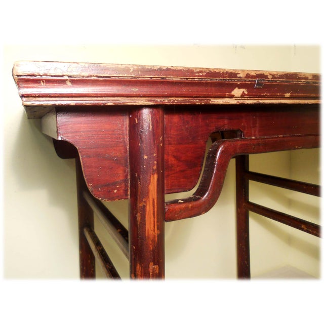 Antique Chinese Ming Painting Table (2915), Circa 1800-1849 For Sale - Image 4 of 11