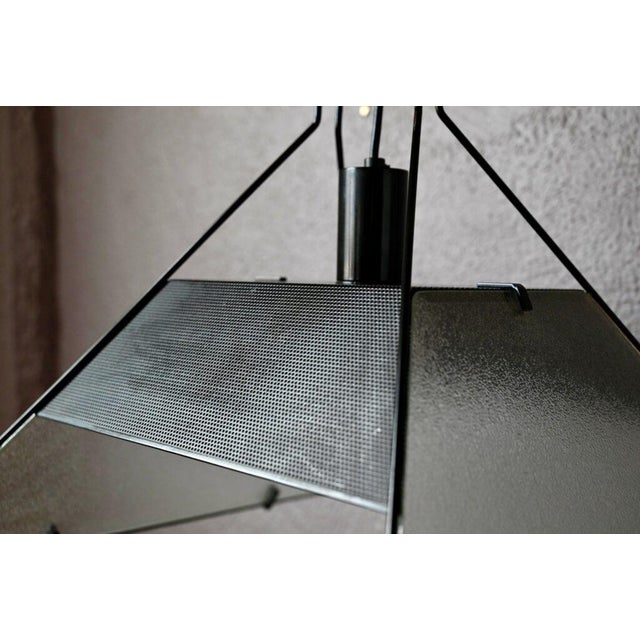 Trapezio Pendant Lamp by Salvati & Tresoldi for Luci, 1980s For Sale - Image 3 of 18