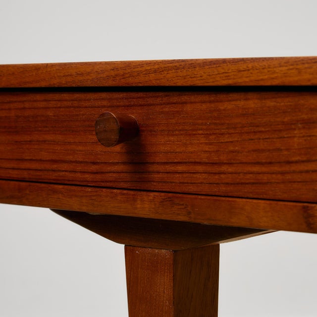 Brown Danish Teak Coffee Table, 1950s For Sale - Image 8 of 18