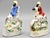 Staffordshire Antique Staffordshire Petite Equestrian Figurines, a Pair For Sale - Image 4 of 9