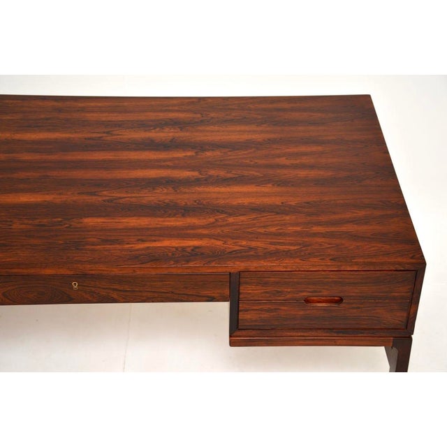 Vintage Danish Desk attributed to Arne Wahl Iversen for Vinde Møbelfabrik, 1960 For Sale - Image 11 of 14