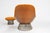 Warren Platner Set of Model 1705 Easy Chair and Ottoman by Warren Platner for Knoll, 1966 For Sale - Image 4 of 18