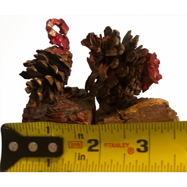 Vintage Handmade Folk Art Thanksgiving Turkeys — Set of 3 For Sale - Image 13 of 13