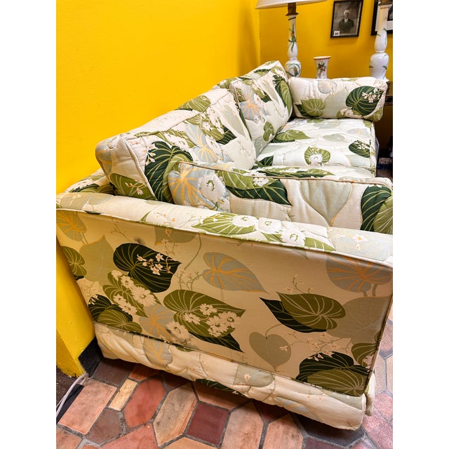 Vintage 1980s Chintz Sofa Set- 2 Pieces For Sale - Image 12 of 12