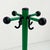 Metal Green Perforated Coat Rack and Umbrella Stand from Neolt, 1980s For Sale - Image 7 of 7
