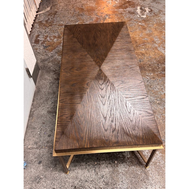Wood Bassett Furniture Axel Coffee Table For Sale - Image 7 of 12