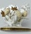 Antique English Moore Brothers Porcelain Cream Gilt Cherub Cacti Centerpiece 19c For Sale - Image 6 of 9