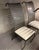 Gray Postmodern Steel Chairs, 1980, Set of 4 For Sale - Image 8 of 10