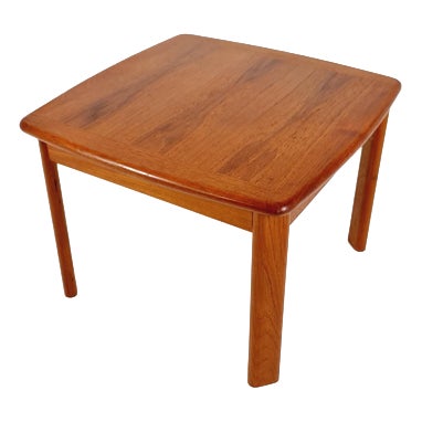 Danish Square Teak Coffee Table by Grete Jalk for Glostrup Møbelfabrik, 1960s For Sale