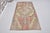 Peach Handmade Oushak Anatolian Carpet For Sale - Image 8 of 10