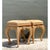 Late 20th Century Vintage Casa D’Arte Paoletti Carved Wood Low Stools For Sale - Image 5 of 12