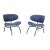 1950s Set of Side Chairs by Gastone Rinaldi, 1950s For Sale - Image 5 of 5