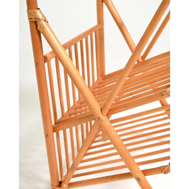 1960s Vintage Scandinavian Magazine Rack, 1960s For Sale - Image 5 of 9