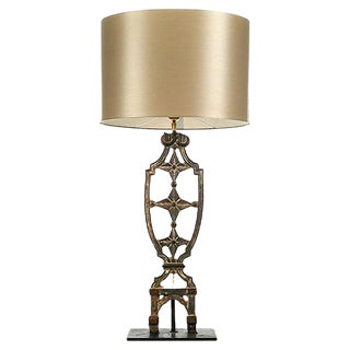 Cast Iron Balustrade Lamp For Sale