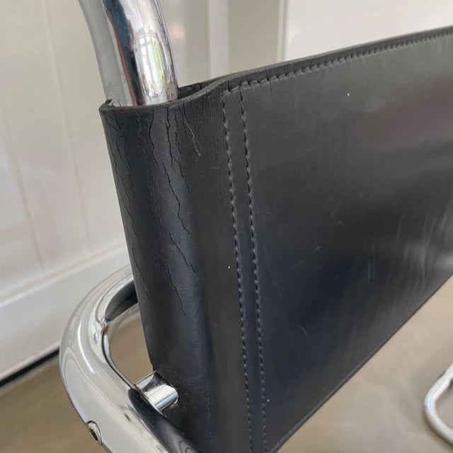 Set of Mr20 Cantilever Chairs by Ludwig Mies Van Der Rohe for Fasem, 1970s For Sale - Image 10 of 13