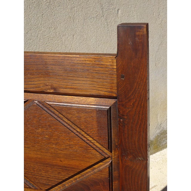 Louis XIII Wooden Chest Armchair For Sale - Image 10 of 17