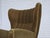Danish Highback Relax Armchair in Green Furniture Velour, 1960s For Sale - Image 16 of 18