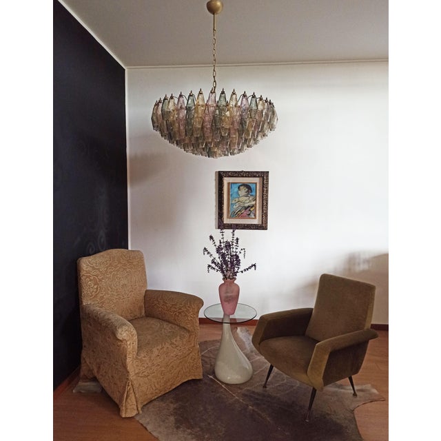Murano Glass Chandelier in 185 Multicolored Glasses, 1990s For Sale - Image 11 of 18