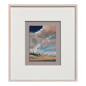 Dynamic Clouds and Fields - Alabama Landscape by Judith Fields