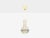 Mid-Century Modern Limburg Glashütte, Small Pendant Light, Textured Glass, Plastic, Germany, 1970s For Sale - Image 3 of 10