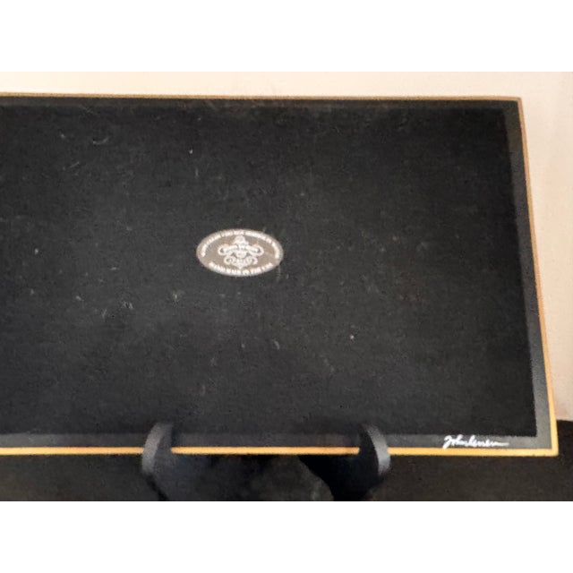 2020s John Derian Jumping Horse 9 X 14 Letter Tray Decoupage Glass For Sale - Image 5 of 6