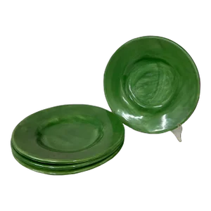 Pottery Barn Green Pasta Bowls - Set of 4
