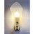 Italian Sanded Leaf Murano Glass Wall Sconces by Simoeng for Simoeng, Set of 2 For Sale - Image 4 of 7