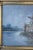 Vintage Seascape Oil on Canvas Set of 2 Paintings in Wood Gilded Frames For Sale - Image 12 of 13