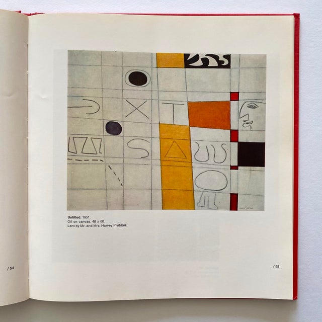 Adolph Gottlieb Vintage 1968 First Edition Abstract Expressionist Lithograph Print Mid Century Modernist Hardcover Exhibition Art Book For Sale - Image 11 of 18