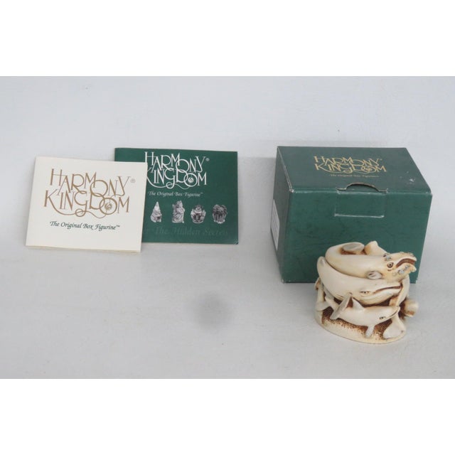 Late 20th Century Harmony Kingdom Boarding School Peter Calvesbert Figurine in Original Box 5135b For Sale - Image 5 of 17